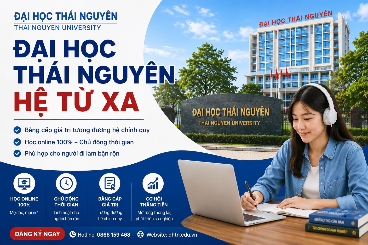 ĐH Thái Nguyên hệ từ xa